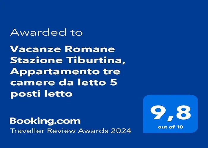 "vacanze Romane" Stazione Tiburtina, Tre Da Letto 5 Posti Letto *